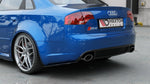 Maxton Parts - Diffusor Flaps V.1 passend für Audi RS4 Limousine B7 schwarz Hochglanz