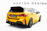 Maxton Parts - Diffusor Flaps V.1 passend für BMW 1er M-Paket F70 schwarz Hochglanz