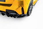 Maxton Parts - Diffusor Flaps V.1 passend für BMW 1er M-Paket F70 schwarz Hochglanz