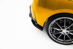 Maxton Parts - Diffusor Flaps V.1 passend für BMW 1er M-Paket F70 schwarz Hochglanz