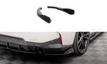 Maxton Parts - Diffusor Flaps V.1 passend für BMW 2 Coupe M-Paket G42 schwarz Hochglanz