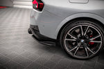 Maxton Parts - Diffusor Flaps V.1 passend für BMW 2 Coupe M240i G42 schwarz Hochglanz