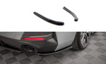 Maxton Parts - Diffusor Flaps V.1 passend für BMW 4er Gran Coupe M-Paket G26 schwarz Hochglanz