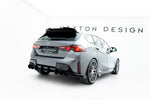 Maxton Parts - Diffusor Flaps V.1 passend für BMW M135i F70 schwarz Hochglanz (BM170MCNC-RSF1-G)