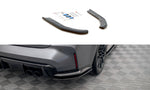 Maxton Parts - Diffusor Flaps V.1 passend für BMW M3 Limousine / Touring G80 / G81 schwarz Hochglanz