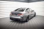 Maxton Parts - Diffusor Flaps V.1 passend für BMW M3 Limousine / Touring G80 / G81 schwarz Hochglanz