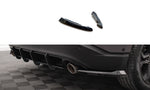 Maxton Parts - Diffusor Flaps V.1 passend für Ford Edge Mk2 schwarz Hochglanz