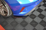 Maxton Parts - Diffusor Flaps V.1 passend für Ford Focus Hatchabck ST-Line schwarz Hochglanz