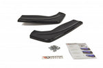 Maxton Parts - Diffusor Flaps V.1 passend für Ford Focus ST Mk2 FL schwarz Hochglanz