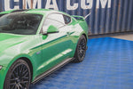 Maxton Parts - Diffusor Flaps V.1 passend für Ford Mustang GT Mk6 FL schwarz matt