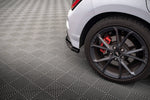 Maxton Parts - Diffusor Flaps V.1 passend für Hyundai Kona Mk1 schwarz Hochglanz