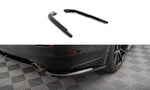Maxton Parts - Diffusor Flaps V.1 passend für Infiniti Q50 S Mk1 schwarz Hochglanz
