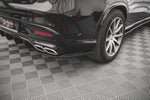 Maxton Parts - Diffusor Flaps V.1 passend für Mercedes GLE Coupe 63 AMG C292 schwarz Hochglanz