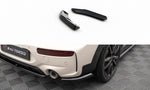 Maxton Parts - Diffusor Flaps V.1 passend für Mini Cooper Clubman John Cooper Works F54 FL schwarz Hochglanz