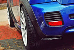 Maxton Parts - Diffusor Flaps V.1 passend für Mini Cooper R56 JCW schwarz Hochglanz