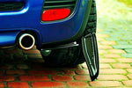 Maxton Parts - Diffusor Flaps V.1 passend für Mini Cooper R56 JCW schwarz Hochglanz