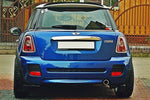 Maxton Parts - Diffusor Flaps V.1 passend für Mini Cooper R56 JCW schwarz Hochglanz