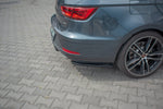 Maxton Parts - Diffusor Flaps V.1 passend für Seat Leon CUPRA Mk3 FL Sportstourer schwarz Hochglanz