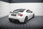 Maxton Parts - Diffusor Flaps V.1 passend für Subaru BRZ Mk1 / Mk1 FL schwarz Hochglanz