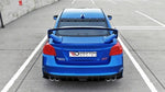 Maxton Parts - Diffusor Flaps V.1 passend für Subaru Impreza WRX STI Mk4 / Mk4 FL schwarz Hochglanz