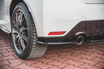 Maxton Parts - Diffusor Flaps V.1 passend für Toyota GR Yaris Mk4 schwarz Hochglanz