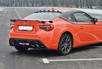 Maxton Parts - Diffusor Flaps V.1 passend für Toyota GT86 FL schwarz Hochglanz