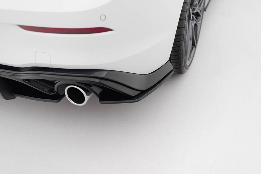 Maxton Parts - Diffusor Flaps V.1 passend für VW Golf GTI Mk8 schwarz matt