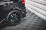 Maxton Parts - Diffusor Flaps V.1 passend für VW Golf R Hatchback Mk8 FL schwarz Hochglanz