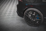 Maxton Parts - Diffusor Flaps V.1 passend für VW Golf R Mk8 / Mk8 FL schwarz matt