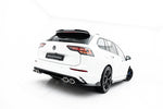 Maxton Parts - Diffusor Flaps V.1 passend für VW Golf R Variant Mk8 / Mk8 FL schwarz Hochglanz
