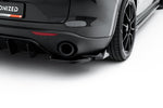 Maxton Parts - Diffusor Flaps V.2 passend für Alfa Romeo Stelvio Mk1 schwarz Hochglanz