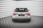 Maxton Parts - Diffusor Flaps V.2 passend für Audi A4 S-Line B9 schwarz Hochglanz