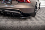 Maxton Parts - Diffusor Flaps V.2 passend für Audi e-Tron GT / RS GT Mk1 schwarz Hochglanz