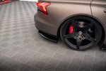 Maxton Parts - Diffusor Flaps V.2 passend für Audi e-Tron GT / RS GT Mk1 schwarz Hochglanz