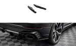 Maxton Parts - Diffusor Flaps V.2 passend für Audi RSQ8 Mk1 schwarz Hochglanz
