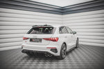 Maxton Parts - Diffusor Flaps V.2 passend für Audi S3 8Y Carbon Look