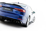 Maxton Parts - Diffusor Flaps V.2 passend für Audi S5 Coupe F5 schwarz Hochglanz