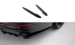 Maxton Parts - Diffusor Flaps V.2 passend für Audi S8 D5 schwarz Hochglanz