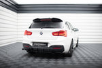 Maxton Parts - Diffusor Flaps V.2 passend für BMW 1er F20 M140i schwarz Hochglanz