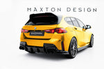 Maxton Parts - Diffusor Flaps V.2 passend für BMW 1er M-Paket F70 schwarz Hochglanz (BM-1-70-M-RSD2-G)