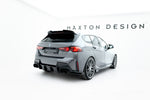 Maxton Parts - Diffusor Flaps V.2 passend für BMW 1er M-Paket F70 schwarz Hochglanz (BM170MCNC-RSD2B+RSF2-G)