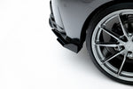 Maxton Parts - Diffusor Flaps V.2 passend für BMW 1er M-Paket F70 schwarz Hochglanz (BM170MCNC-RSF2-G)
