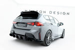 Maxton Parts - Diffusor Flaps V.2 passend für BMW 1er M-Paket F70 schwarz matt