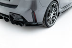 Maxton Parts - Diffusor Flaps V.2 passend für BMW 1er M-Paket F70 schwarz matt