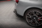 Maxton Parts - Diffusor Flaps V.2 passend für BMW 2 Coupe M240i G42 schwarz Hochglanz