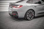 Maxton Parts - Diffusor Flaps V.2 passend für BMW 4er Gran Coupe M-Paket G26 schwarz Hochglanz