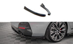 Maxton Parts - Diffusor Flaps V.2 passend für BMW 4er Gran Coupe M-Paket G26 schwarz Hochglanz