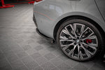 Maxton Parts - Diffusor Flaps V.2 passend für BMW 4er Gran Coupe M-Paket G26 schwarz Hochglanz
