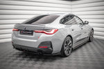 Maxton Parts - Diffusor Flaps V.2 passend für BMW 4er Gran Coupe M-Paket G26 schwarz Hochglanz
