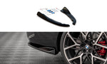 Maxton Parts - Diffusor Flaps V.2 passend für BMW 4er M-Paket G22 / G23 / G22 FL / G23 FL schwarz Hochglanz